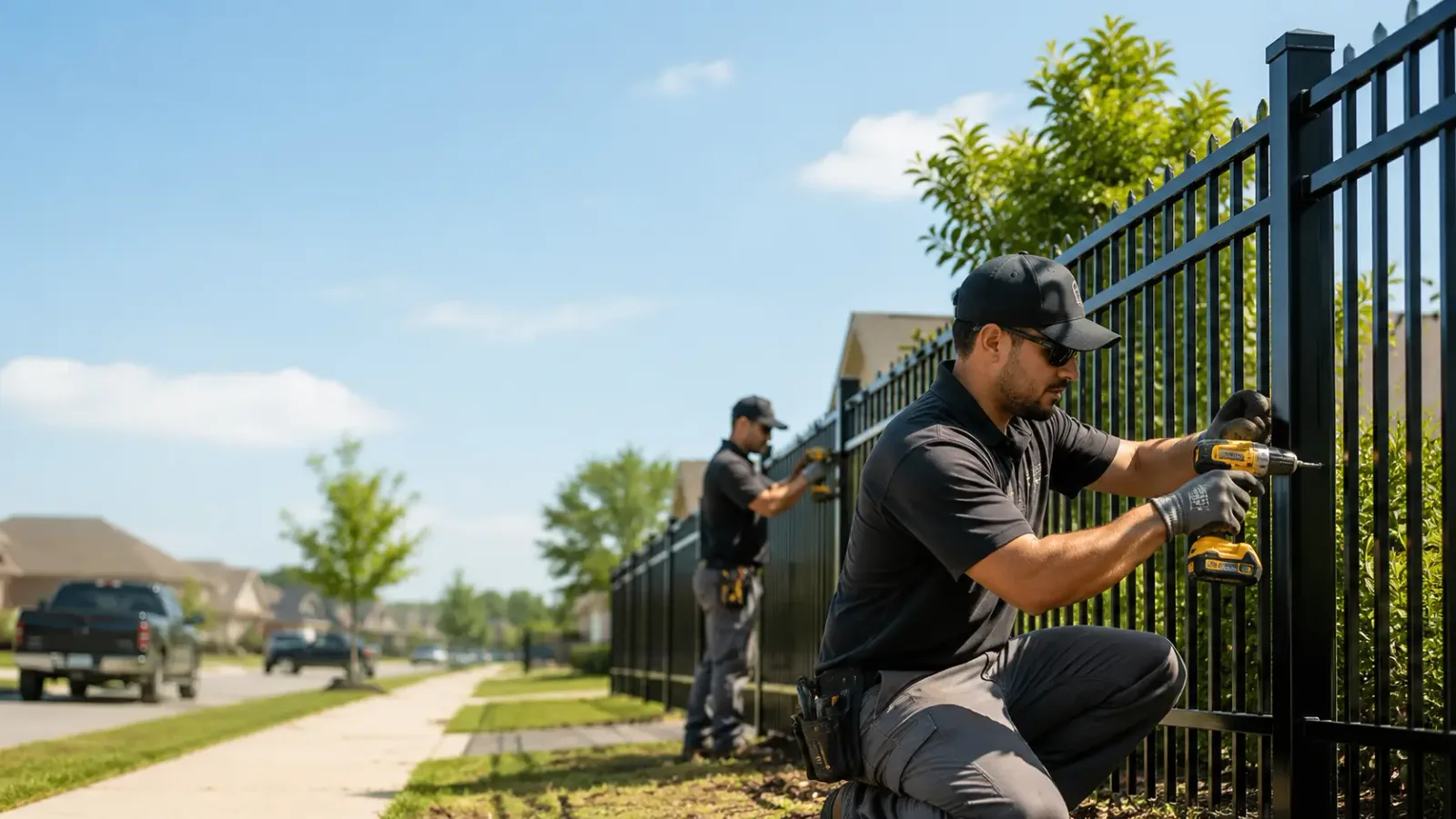 Metal Fence Installation in Cloverdale, CA